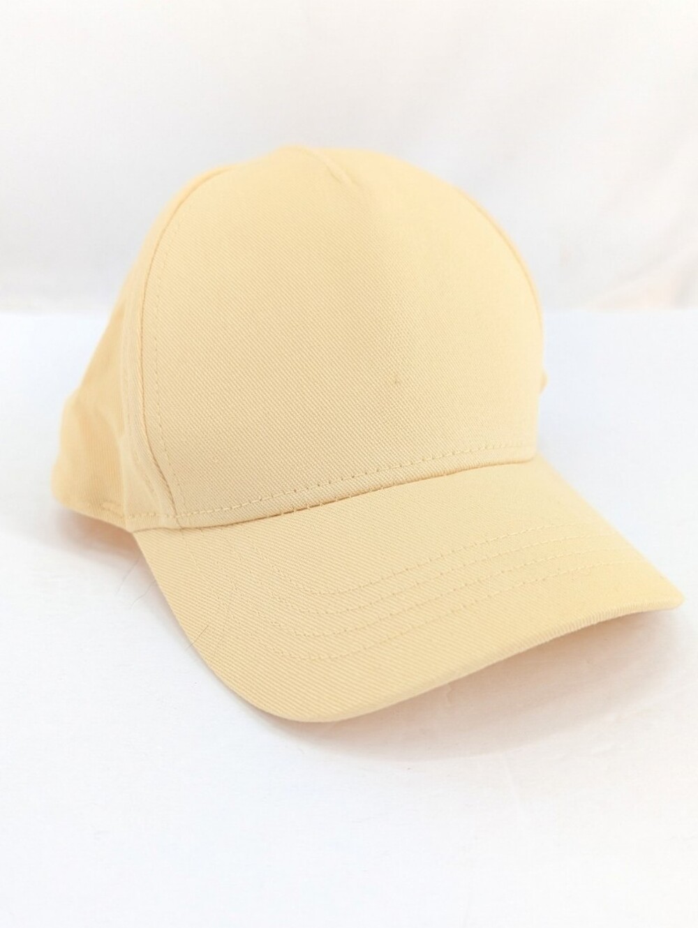 3/$20 H&M Kids Baseball Cap Pale Yellow 9-12 Months Cotton